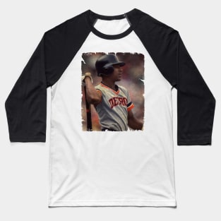 Lou Whitaker in Detroit Tigers Baseball T-Shirt